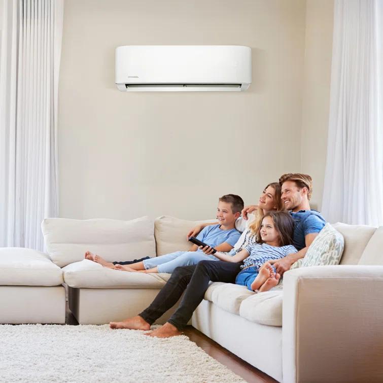MrCool MRCOOL Advantage 12,000 BTU Ductless Inverter Wall Mount Heat Pump System, White