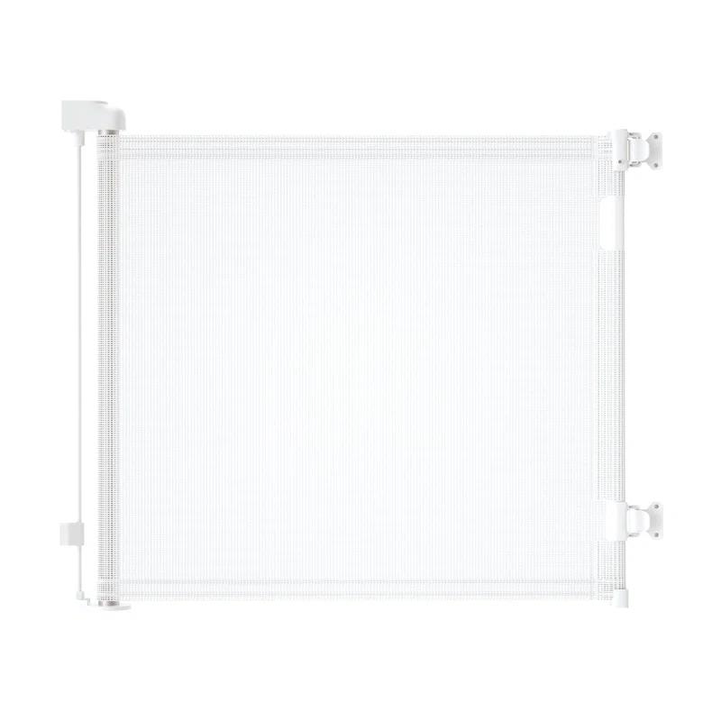 Tucker Murphy Pet™ 168 Inch Extra Wide Retractable Baby Gate,mesh Large Baby Gate Or Mesh Pet Dog Gate, Opening Wide Extra Long Child Safety Gate For Indoor, Outdoor, Stairs, Deck(33"x168")