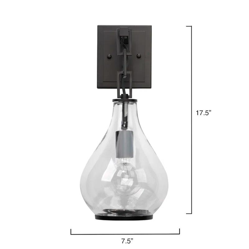 Jamie Young Company Tear Drop Steel Armed Sconce