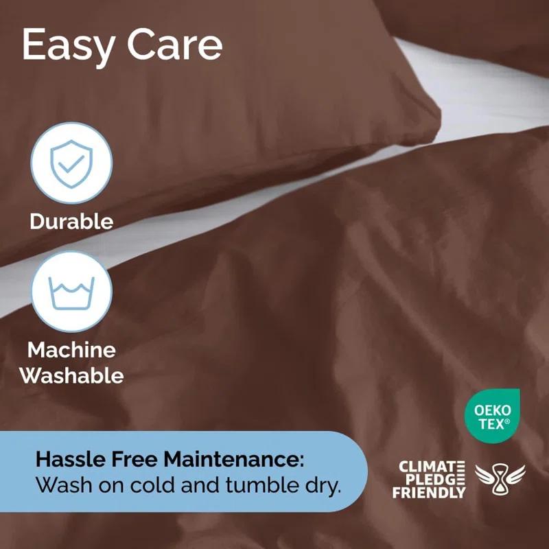 CGK Linens Premium Hotel Quality Soft & Cooling Duvet Cover Set