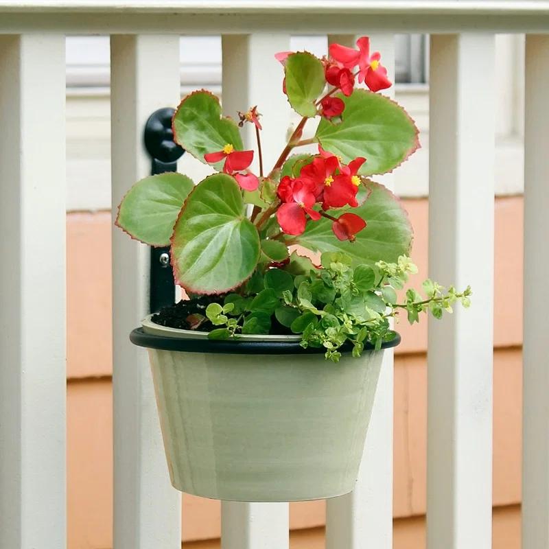 Metal Weather Resistant Bracket Plant Stand (Set of 2)