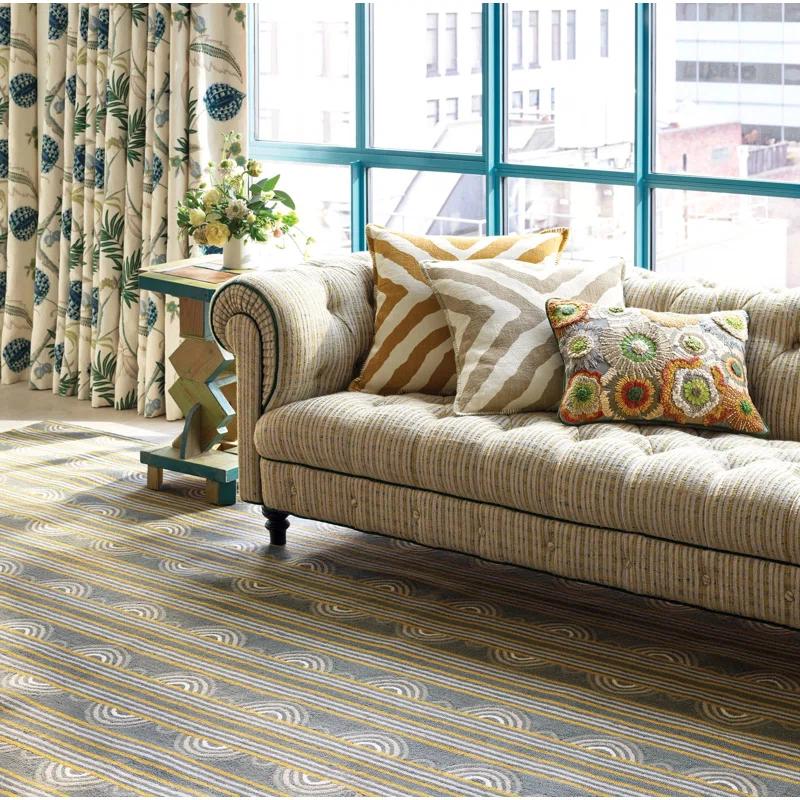 Pine Cone Hill Henri Ikat Linen Reversible Pillow Cover