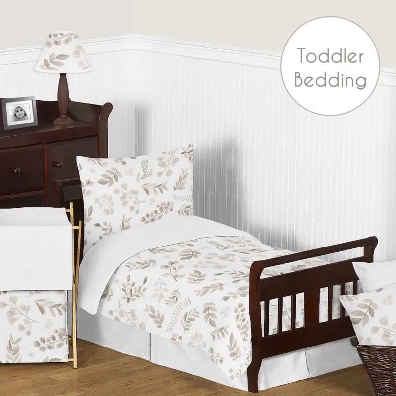 Sweet Jojo Designs Botanical Taupe Nursing Pillow Cover Case by Sweet Jojo Designs