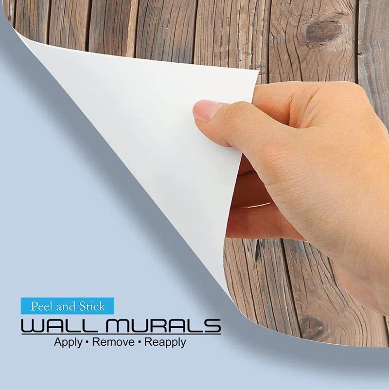 IDEA4WALL Grunge Abstract Stroke Peel & Stick Border