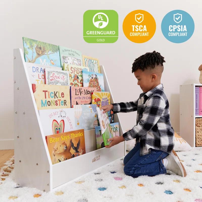 ECR4Kids ECR4Kids Streamline Single-Sided Book Display with Storage