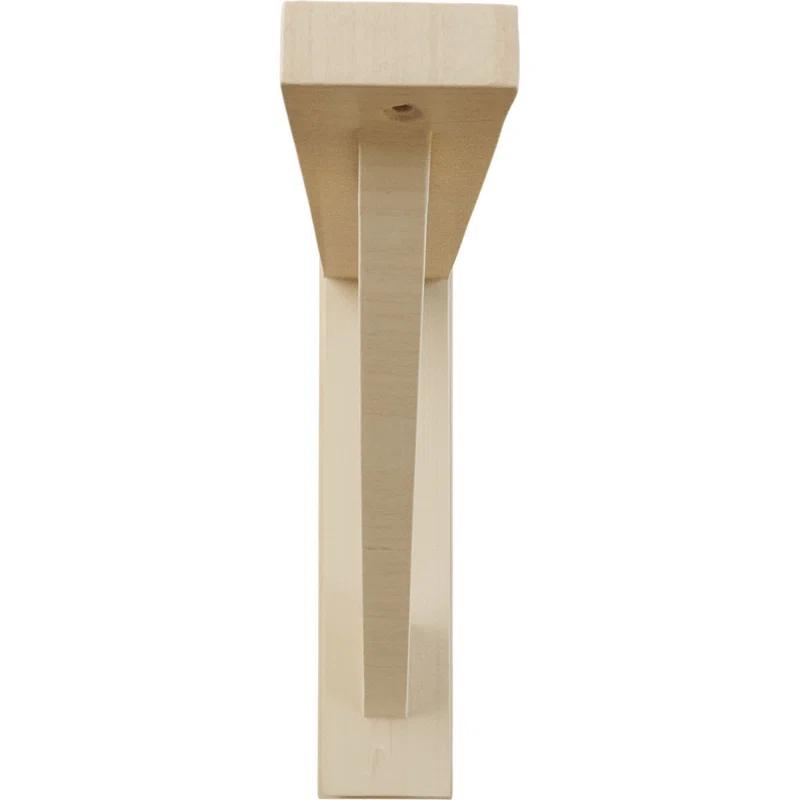Ekena Millwork Traditional H 2.5'' W D Wood Bracket / Corbel
