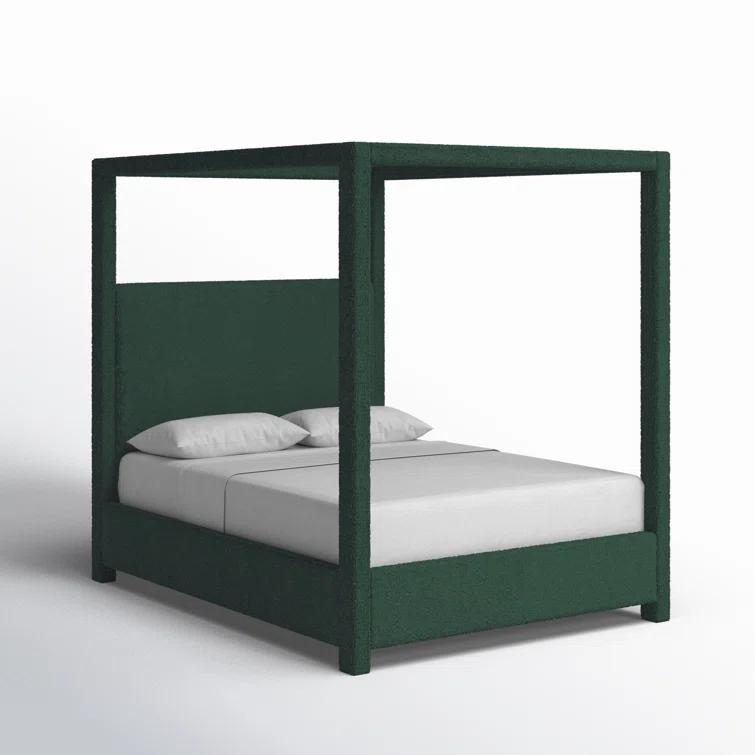Upholstered Canopy Bed