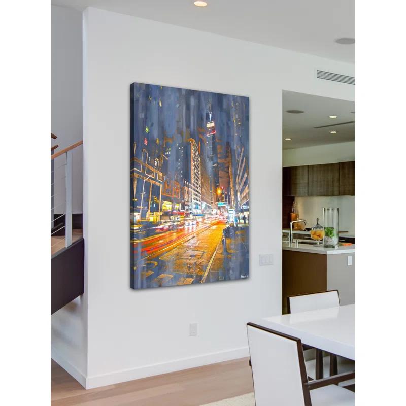 NY Appreciation " City Lights " by Parvez Taj