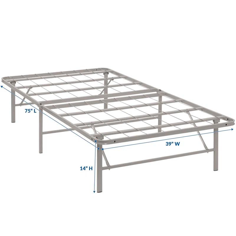 Modway Horizon Stainless Steel Bed Frame