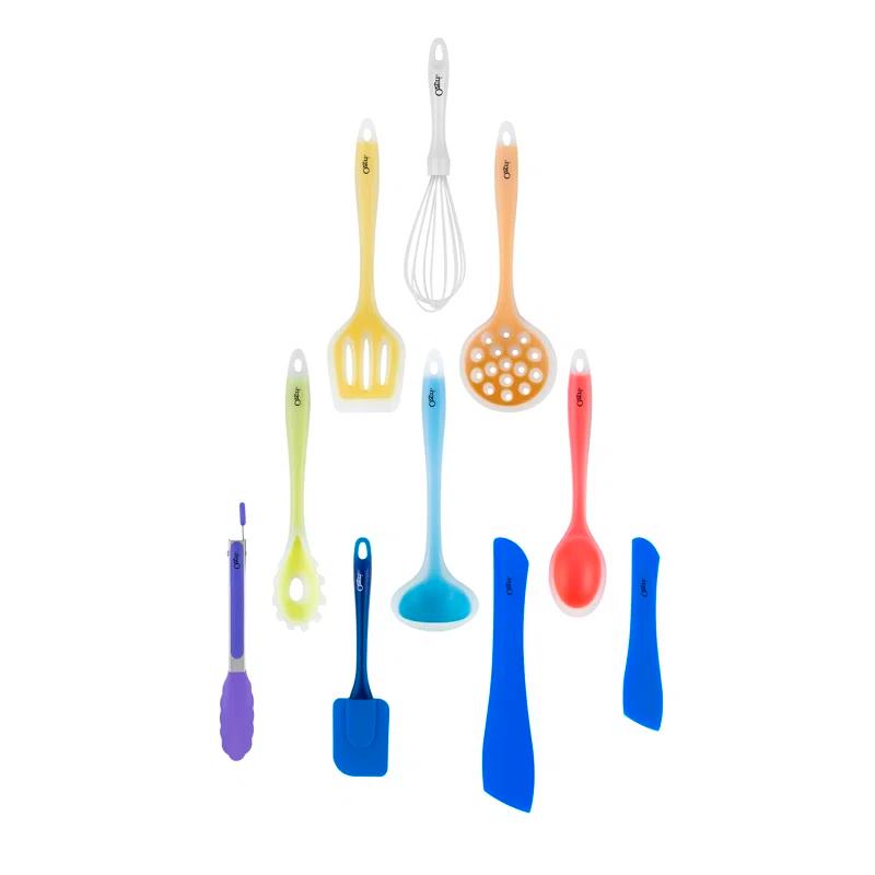 Ozeri Ozeri 11 Piece Cooking Utensil Set with Utensil Crock