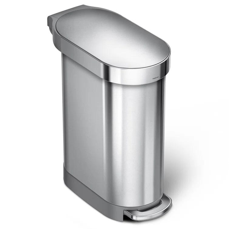 Simplehuman 45-Liter Slim Trash Can