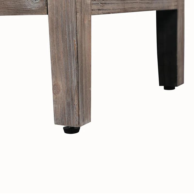 Bungalow Rose Antique Four Door Cabinet For Living Room