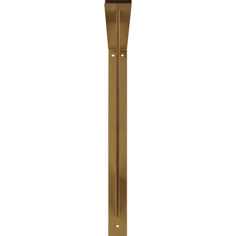 Ekena Millwork Traditional H 2'' W D Metal Bracket / Corbel