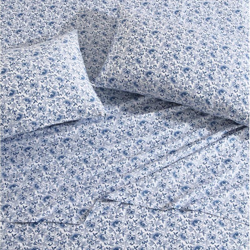 Laura Ashley Laura Ashley Printed Cotton Sateen Pillowcase Set (Set of 2)