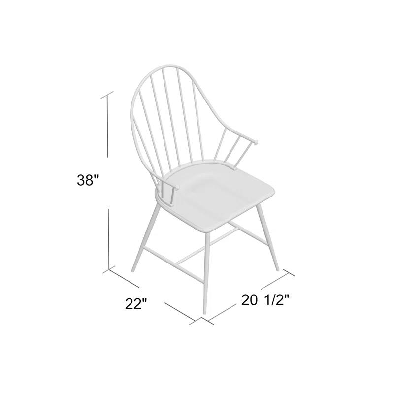 Kelly Clarkson Home Hampton 18'' H Arm Chair (Set of 2)