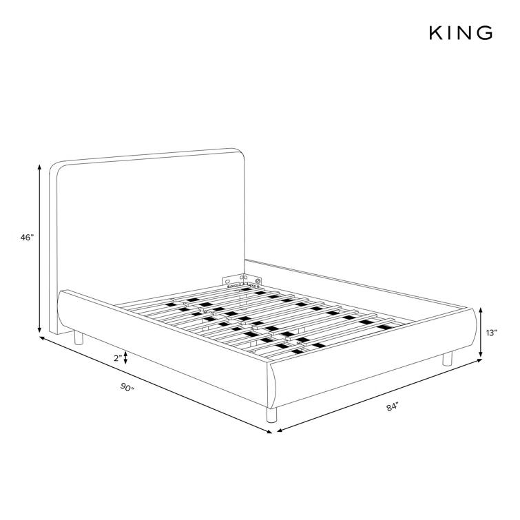 Sadarius Upholstered Bed