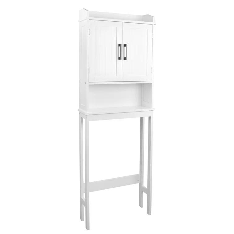 DeerValley Bathroom Freestanding Over the Toilet Storage Cabinet, White & Reviews | Wayfair
