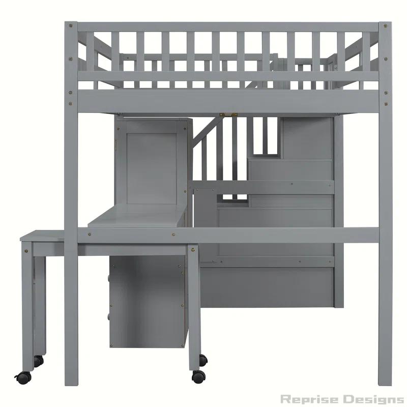 Reprise Designs Desk & Wardrobe – Space-Saving Multifunctional Loft Bed