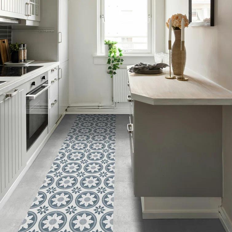 Sunwings 9'' x 9'' x 4mm SPC Peel & Stick Floor Tile Luxury Vinyl Flooring