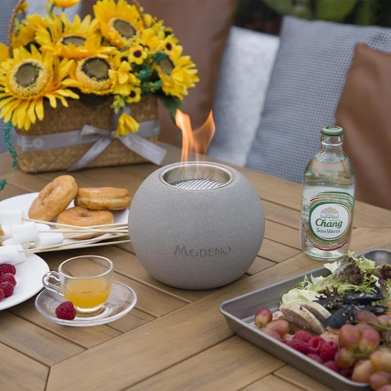 Pafu Stone Bio-Ethanol Outdoor Tabletop Fireplace