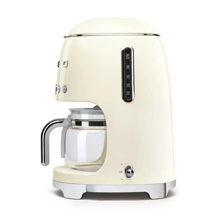 SMEG Cream Retro Drip Coffee Maker