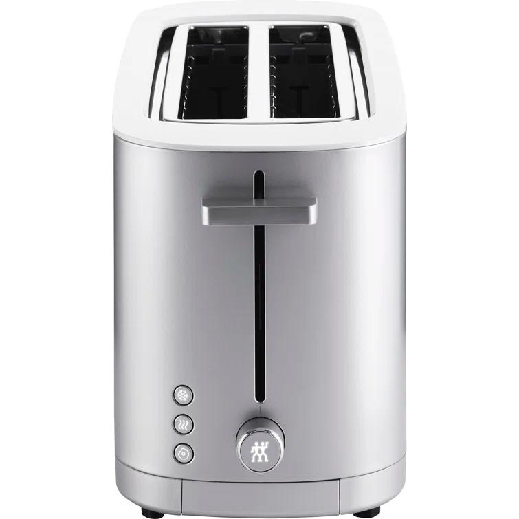 ZWILLING J.A. Henckels ZWILLING Enfinigy, 4-Slice Long Slot Toaster, Extra Wide 1.5" Slots for Bagels and Toast