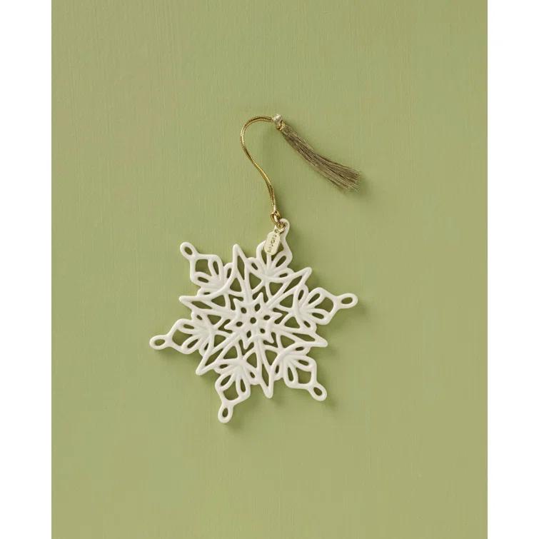 Lenox 2024 Snow Fantasies Snowflake Ornament