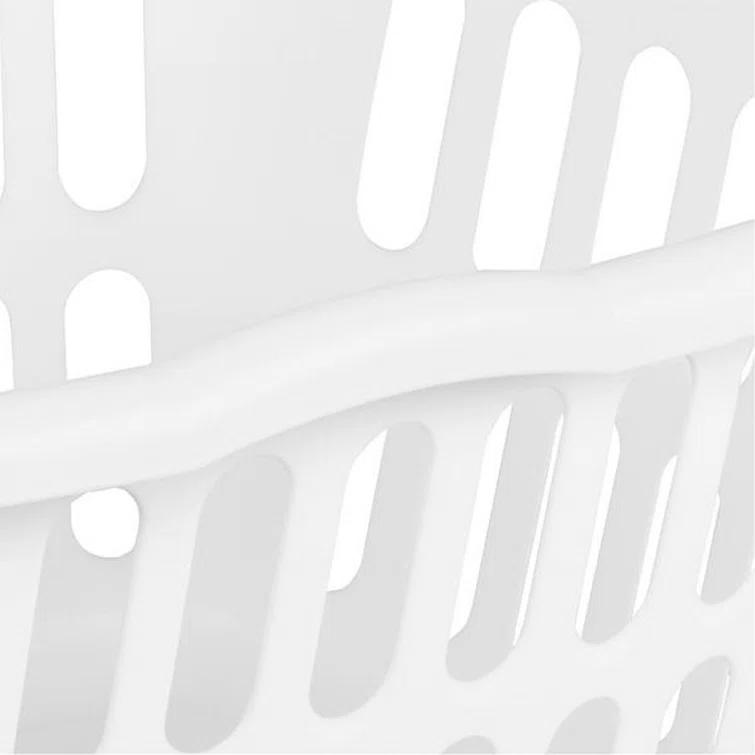 Sterilite Sterilite 1.5 Bu Rectangular Laundry Basket, Classic Design to Carry Clothes to Laundry Room (Set of 12)