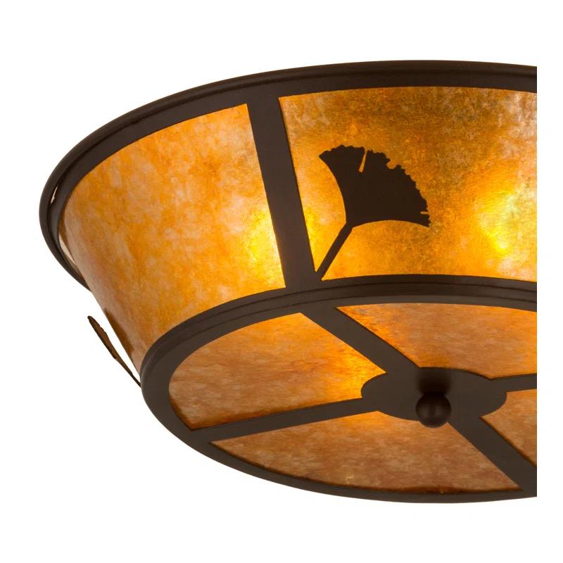Meyda Lighting Mica Flush Mount