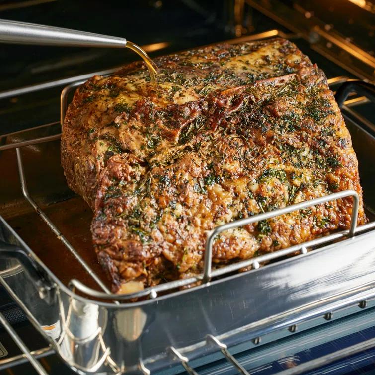 KitchenAid Stainless Steel Roasting Pan with Rack