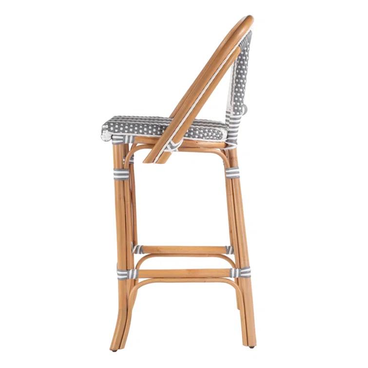 Birch Lane™ Euporie Woven Bar Stool