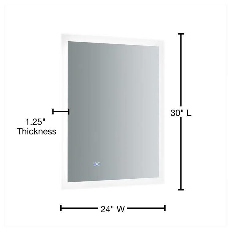 Fresca Angelo Flat LED Wall Mirror