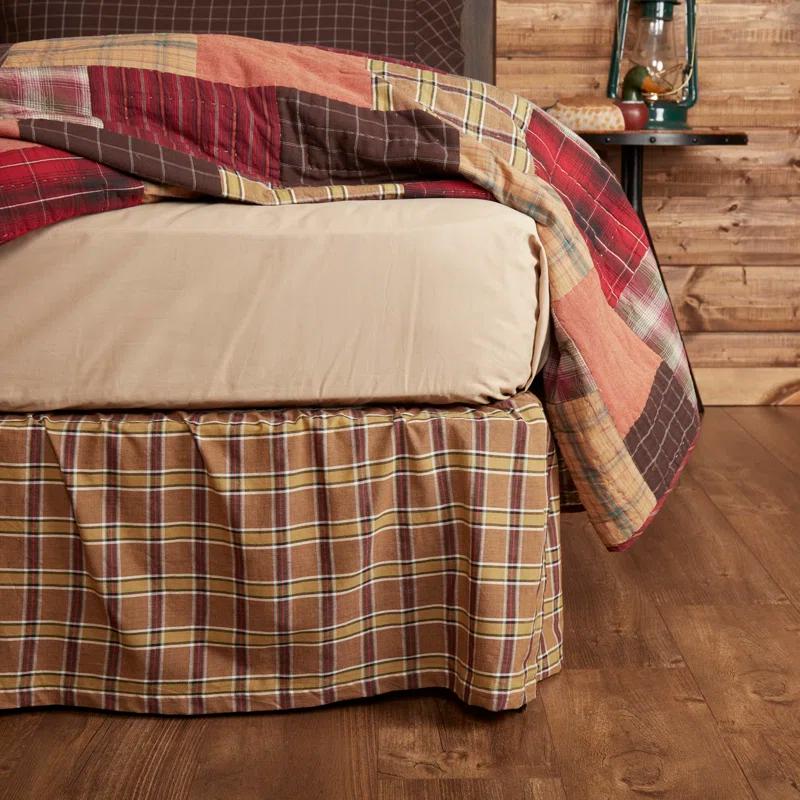 VHC Brands Wyatt Tailored Bed Skirt