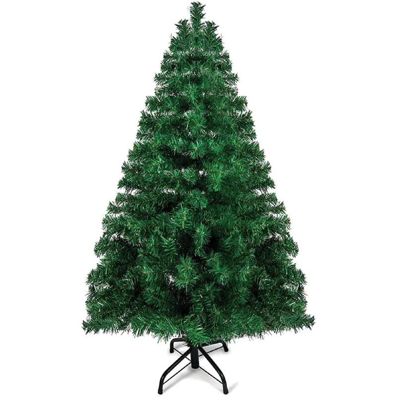 Premium 4Ft Christmas Tree W/ 320 Tips For Fullness - 4 FT Christmas Tree Small - Artificial Canadian Fir Full Bodied Small Christmas Tree 4Ft W/Metal Stand, Lightweight & Easy To Assemble