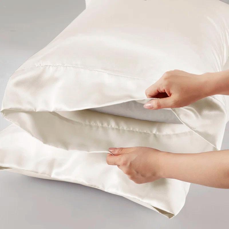 Madison Park Essentials Satin Luxury 2PC Pillowcases (Set of 2)