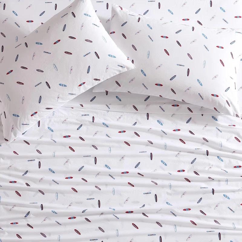 Nautica Nautica Printed Cotton Percale Sheet Sets