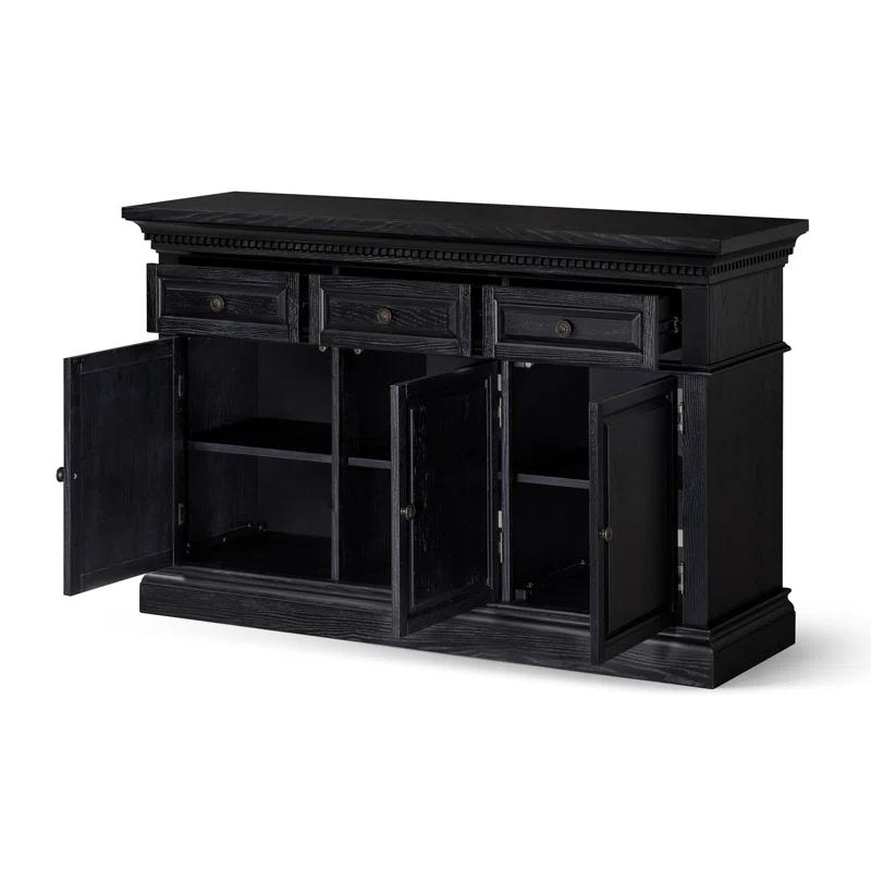 Maven Lane Maven Lane Theo Wooden Sideboard in Antiqued Finish