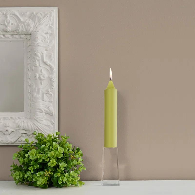 Smooth Collenette Unscented Taper Candle (Set of 4)