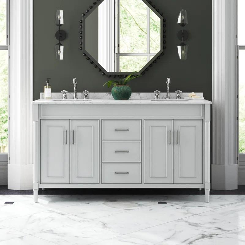 Joss & Main Addison 60" Double Bathroom Vanity Base Only