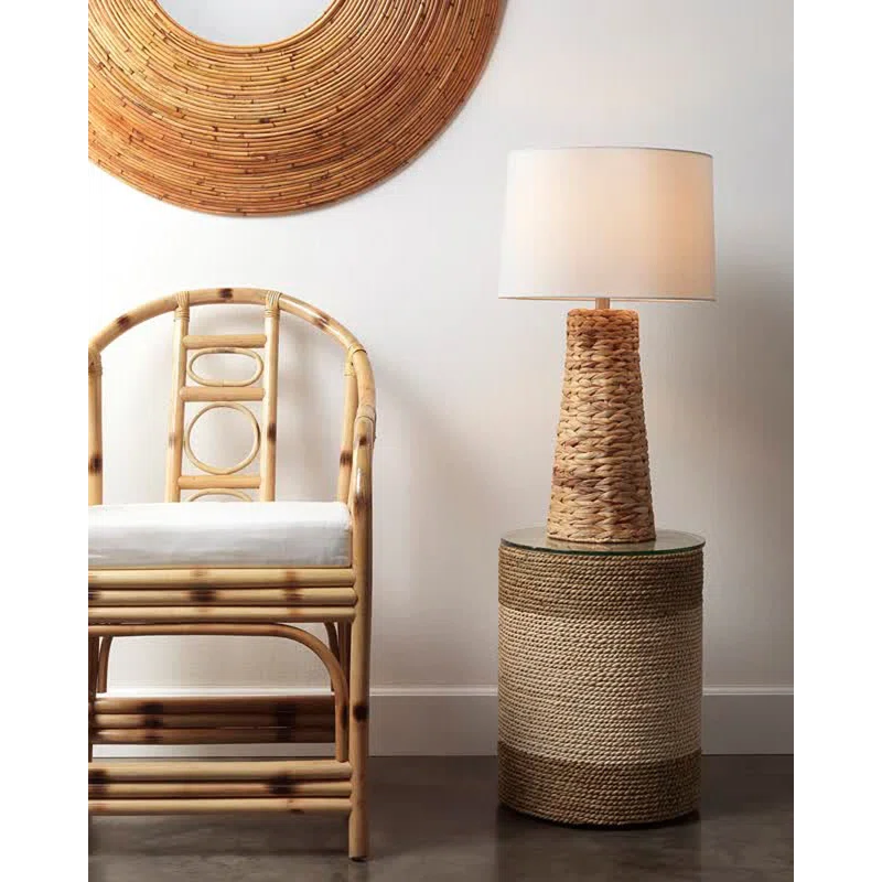Saint Glass Top End Table