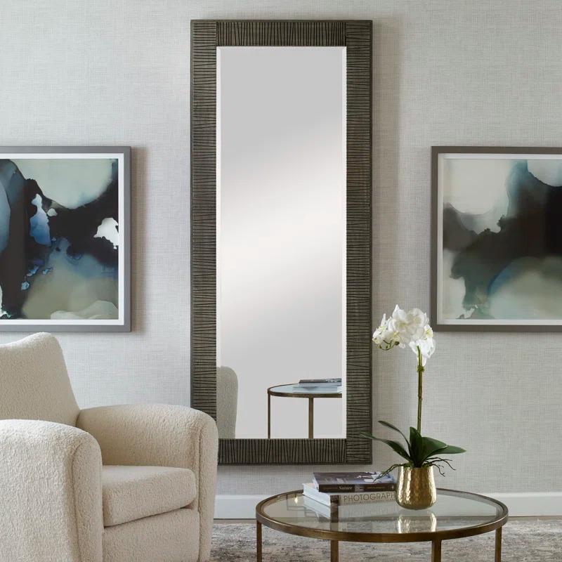 Caleb Full Length Mirror - Black