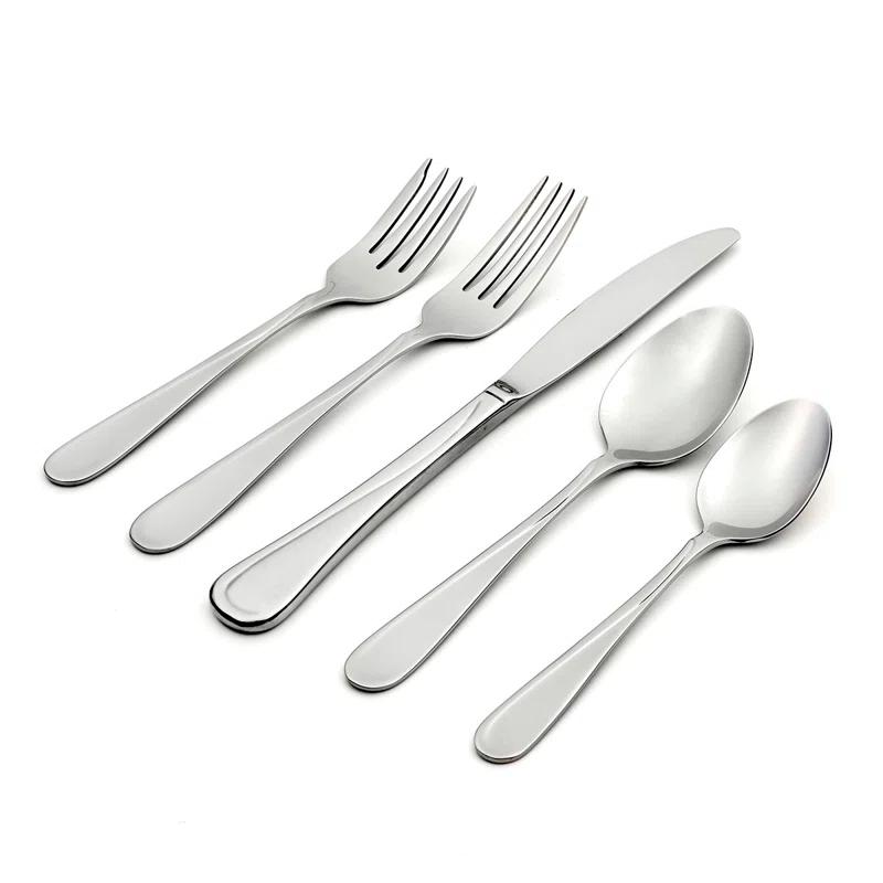 Oneida Oneida Flight 45 Piece Everyday Flatware Set, Service For 8