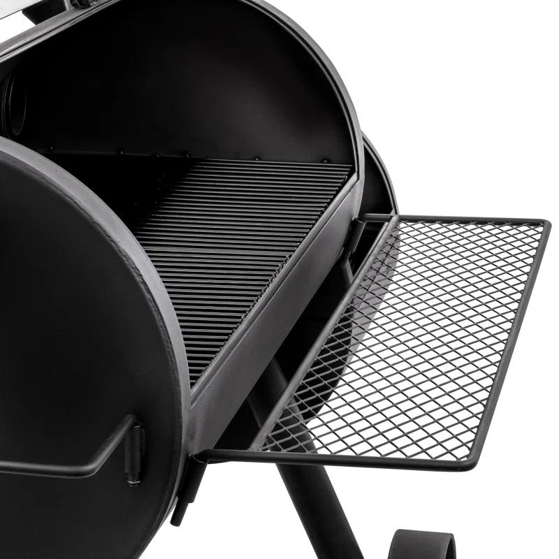 Oklahoma Joe's Oklahoma Joe's 1060 sq. in. Longhorn Reverse Flow Offset Smoker, Black