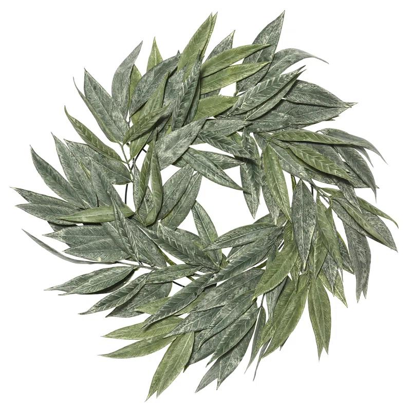 Primrue Muddy 24" Plastic Wreath & Reviews | Wayfair