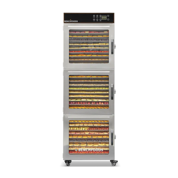 BenchFoods 3 Zone / 30 Tray / 53 sq.ft Tray Area / Premium Commercial Dehydrator