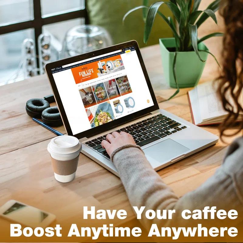 FAST APPLIANCES LLC Paper Cups,Cups,Disposable Cups 100 Pack 12 Oz Leak-Proof Coffee Cups With Lids And Sleeves Disposable Paper To Go Hot Coffee Cups For Home, Business, Office, Cafes And Parties