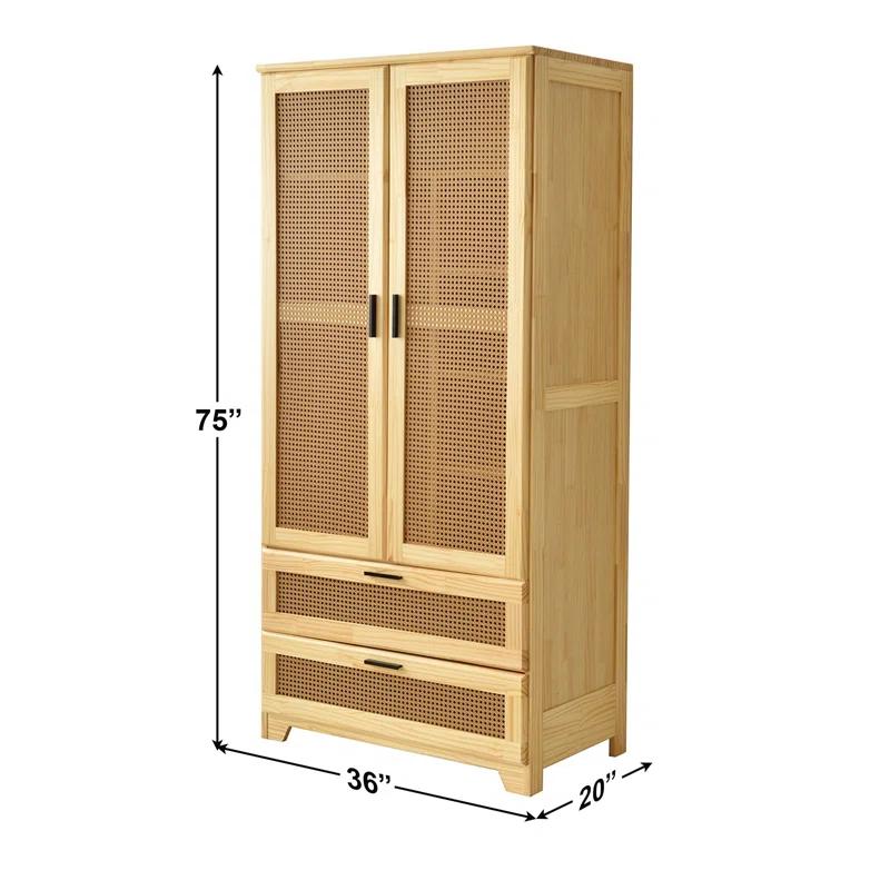 Bay Isle Home™ Georgios Solid Wood Armoire