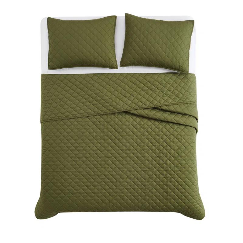 Cannon Cotton Quilted Quilt Set