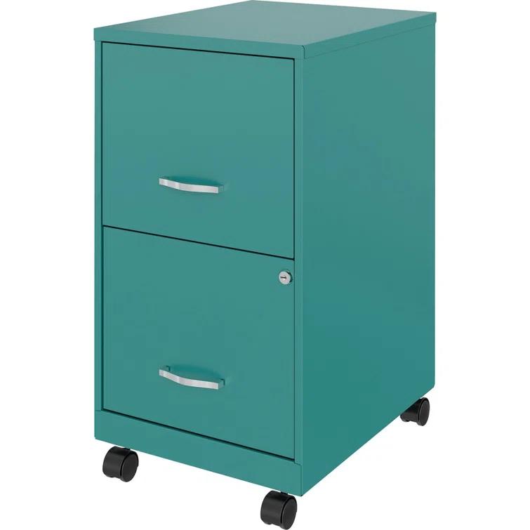 Lorell Soho Mobile 2-Drawer File Cabinet