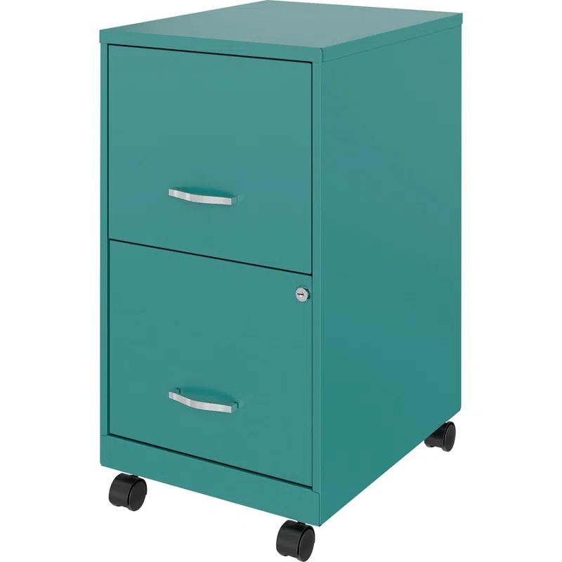 Lorell Soho Mobile 2-Drawer File Cabinet